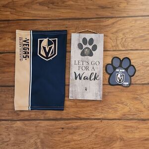 Bundle of Vegas Golden Knights gear for your pet